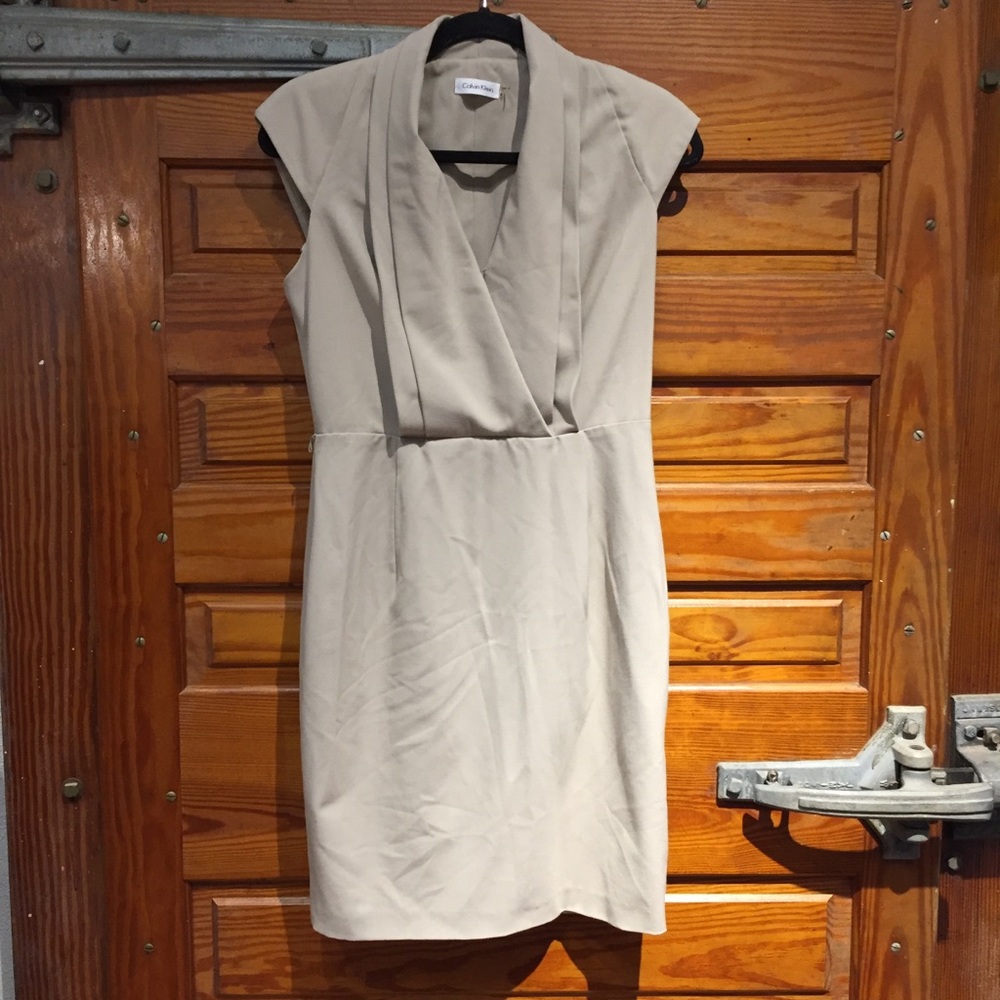 Calvin Klein Formal Business Midi Dress Sz 6
